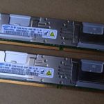 SAMSUNG DDR2 PC2-5300F-555-11-A0 512MBx2 Szumma 1GB RAM hűtőlemezzel fotó