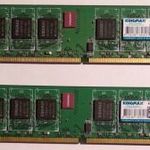 Kingmax 2x1GB DDR2 1066MHz memória fotó