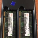 HYNIX 1GB 2RX8 PC2-5300S 555-12 DDR2 667MHz memória, 2 db fotó