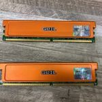 DDR2 memória GEIL 2x1GB összesen 2GB egyben, 1066MHz fotó