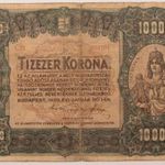 10000 korona 1920 VG fotó