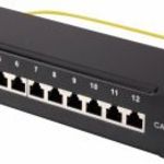 12 port Hálózati patchpanel Renkforce CAT 6A 1 ME fotó