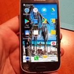 Samsung ACE 4 TELEFON - független - töltővel - REPEDT müködőképes, EGY LCD DONORRAL. fotó