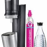 Sodastream Szódakészítő Crystal 3.0 Fekete, Nemesacél fotó