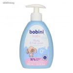 Bobini Babafürdető és sampon 2in1, pumpás, hipoallergén (300 ml/db) fotó