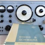 Rohde & Schwarz - BN 41404 - 9+1 elektroncsöves szignálgenerátor 1954-ből - Régi rádió javításához fotó