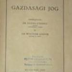 Dr. Vadas György Dr. Weltner Andor Gazdasági jog / könyv 1949 fotó