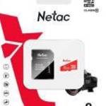 Memóriakártya Micro SDHC 8GB Netac P500 Eco + SD adapter (Class 10) (H) - NETAC fotó