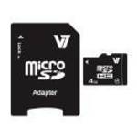 Memóriakártya Micro SDHC 4GB V7 + SD adapter (Class 4) (H) fotó