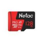 Memóriakártya Micro SDXC 128GB Netac P500 Extreme Pro + SD adapter (UHS-1 U3 V30) (H) - NETAC fotó