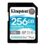 KINGSTON 256GB SDXC Canvas Go Plus 170R fotó