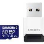 SAMSUNG PRO Plus microSD 512GB 2023 CR fotó