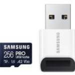 SAMSUNG PRO Ultimate microSD 256GB CR fotó