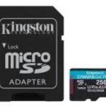 KINGSTON 256GB microSDXC Canvas Go Plus fotó