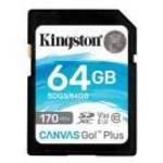 KINGSTON 64GB SDXC Canvas Go Plus 170R fotó