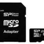 SILICON POWER Elite 8GB microSD fotó