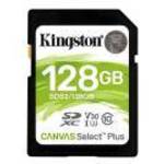 KINGSTON 128GB SDXC Canvas Select Plus fotó