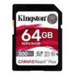 KINGSTON 64GB Canvas React Plus SDXC fotó