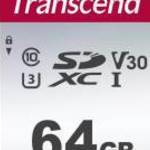 Transcend 64GB SDXC Class 10 UHS-I U3 memóriakártya fotó