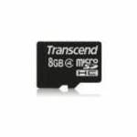 Transcend 8GB MicroSDHC Class 4 memóriakártya fotó