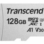 Transcend microSDXC USD300S 128GB CL10 UHS-I U3 memóriakártya fotó