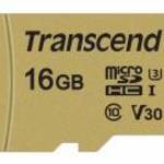 Transcend 16GB microSDHC Class 10 UHS-I U1 memóriakártya + adapter fotó