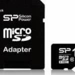 Silicon Power 32GB CL10 microSDHC memóriakártya + Adapter fotó