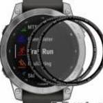 GARMIN Fenix 7 (47mm), ENKAY okosóra flexibilis üvegfólia, Full cover, 9H, 2db, Fekete fotó