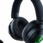 Razer Kraken V3 Pro, Multi-Platform, RGB világítás, RF (2, 4 Ghz), Gaming, Fekete, Vezeték nélküli he fotó