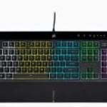 Corsair K55 RGB PRO billentyűzet USB QWERTY Angol Fekete fotó