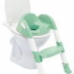 Thermobaby wc szűkítő lépcsős Kiddy Loo Celadon zöld fotó