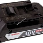 Eredeti Bosch akku 18V betolható akkuegység típus GBA 18V fotó