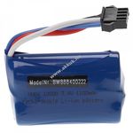 Helyettesítő modell / RC Akku 7.4V, Li-Ion, 1100mAh, SM-4P csatlakozó fotó