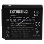 Helyettesítő EXTENSILO akku Panasonic típus CGA-S005 1250mAh fotó