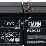 Ólom akku 12V 7200mAh (FIAMM) típus szünetmenteshez APC Smart UPS SMT1500R2I-6W 12V 7, 2Ah fotó