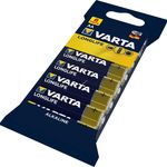 Varta Longlife Extra Alkaline LR06 Elem 8db/csom. Fóliás kiszerelés fotó