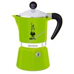 BIALETTI - Rainbow - hagyományos kávéfőző - 6 adagos - zöld fotó