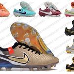 Új NIKE TIEMPO LEGEND 7 9 10 FG Férfi Cipő Focicipő Gyep Stoplis Football 39-45 R10 Elite fotó