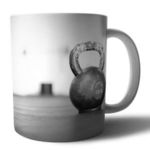 Kettlebell 11 mintás porcelán bögre fotó