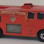 1969 Lesney Matchbox Series Superfast No.35 "Merryweather Fire Engine" Made in England JÓ RUGÓZÁS!!! fotó