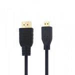 HDMI/Mini HDMI kábel, 1, 5 méter, fekete fotó