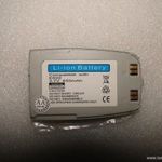 Samsung BSL2577SE Battery 650mAh Li-Ion akkumulátor fotó