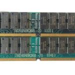 Texas Instruments 2x8MB simm FPM RAM / memória / 72pin / retro #01 fotó