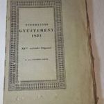 Tudományos Gyüjtemény 1831.XV. év X. octoberi bányászat, ,pálinka főzés, földművelés fotó