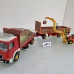 A411 H0 1: 87 Herpa MAN áruszállítás jelenet targoncával - vasútmodell terepasztal kiegészítők fotó