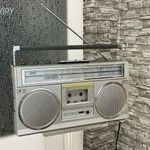 JVC RC-555KL boombox rádio 80s évekből 1ft-ról POSTA OK ! fotó