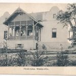 Fonyód, Fürdő-telep, Wanka villa, ca. 1910, 1960-ban feladva postai úton fotó