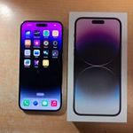 Apple iPhone 14 Pro Max 256GB Független Újszerű Purple Apple Garis ! fotó