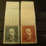 Böhmen und Mahren postatiszta** üresmezős sor 1944 MI138-139 fotó