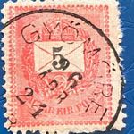 Krajcáros GYÖMÖRE/GYŐR VM. (H) lebélyegzés. Gudlin E3.70 60 pont fotó